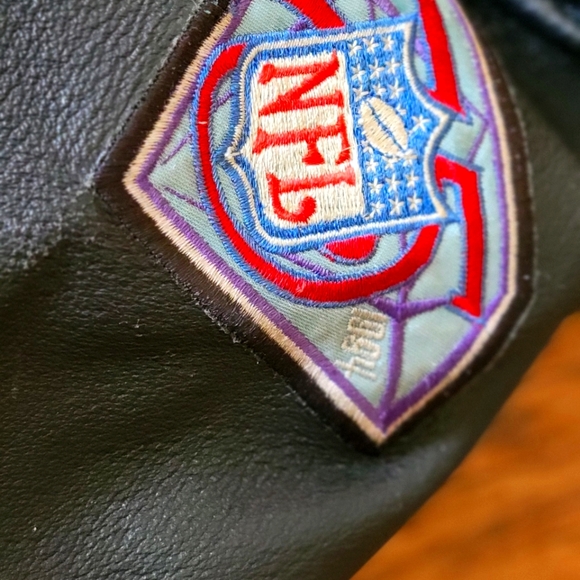 Vintage '94 Leather Greenbay Packers Jacket - Picture 2 of 5